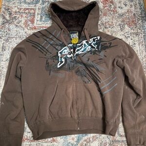 Fox Racing Zip Up Hoodie